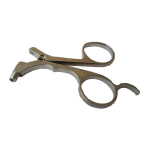 手術(shù)鉗柄(注射成型品，不銹鋼)